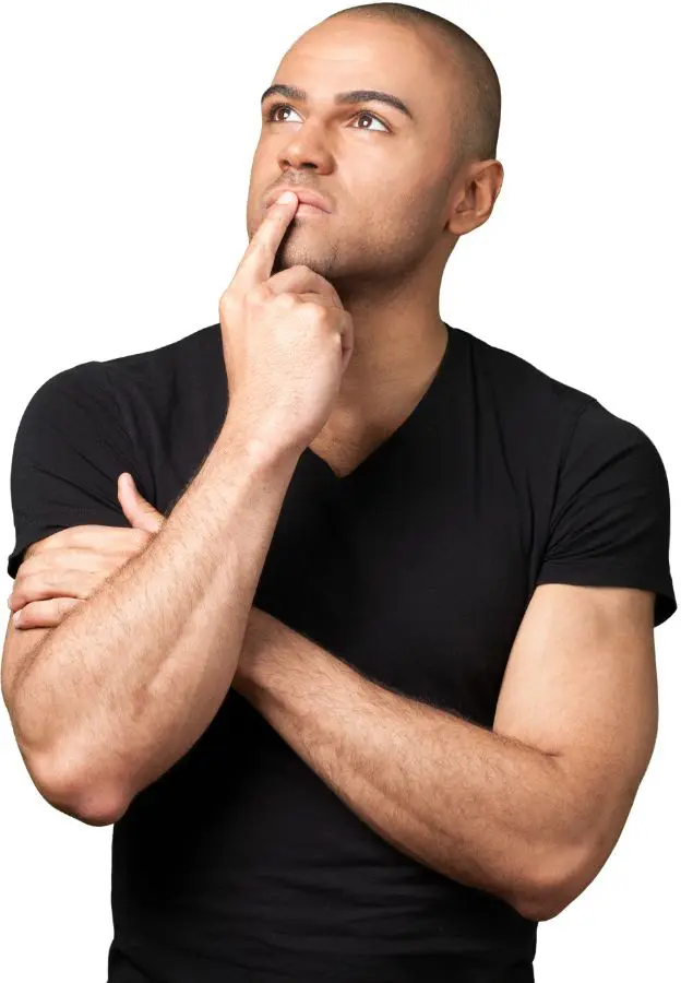 man thinking